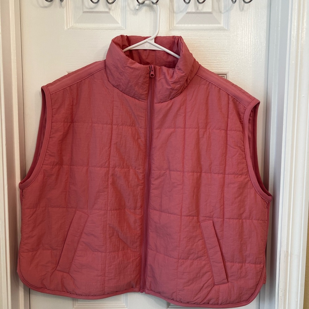Thread & Supply Pink Quilted Vest